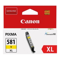 Canon CLI-581Y XL cartouche d'encre jaune haute capacité (d'origine) 2051C001 017456