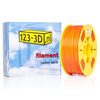 Filament 2,85 mm ABS 1 kg série Jupiter (marque 123-3D) - orange DFA11027