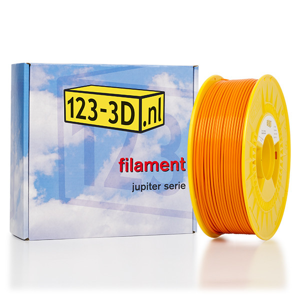 Filament 2,85 mm PLA 1,1 kg série Jupiter (marque 123-3D) - orange DFP01066 - 1