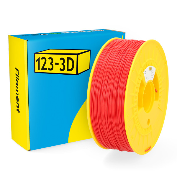 123-3D Filament ABS 1,75 mm 1 kg - rouge DHM00147 - 1