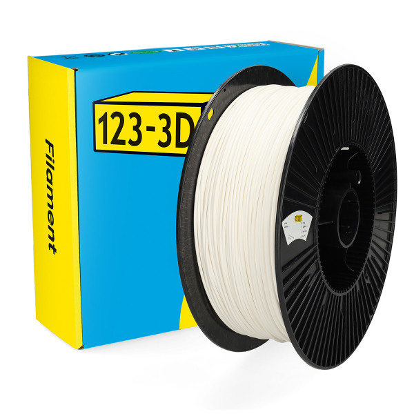 123-3D Filament PLA 2,85 mm 3 kg - blanc DHM00182 - 1