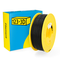 123-3D Filament PLA Tough 1,75 mm 1 kg - noir DHM00045