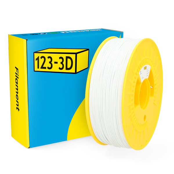 123-3D filament ABS 1,75 mm 1 kg - blanc DHM00140 - 1
