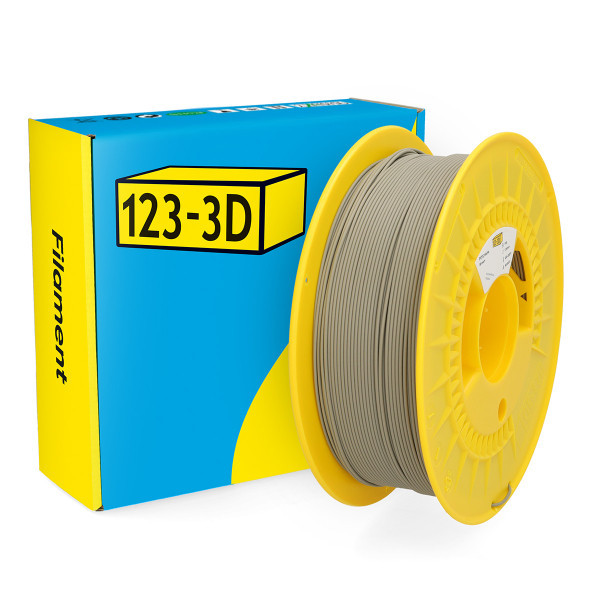 123-3D filament PETG 1,75 mm 1 kg - marron mat DHM00242 - 1