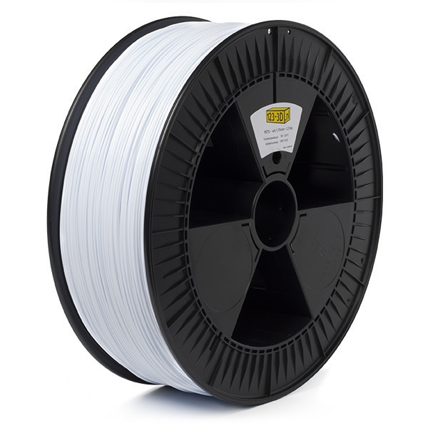 123-3D filament PETG 1,75 mm 2,3 kg - blanc DHM00191 - 1