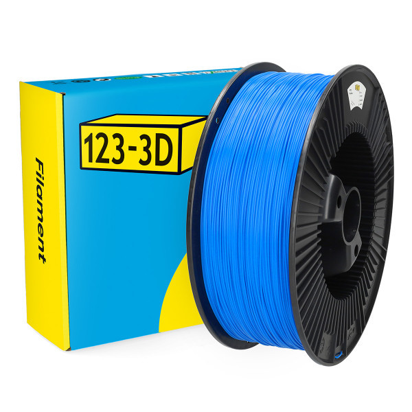 123-3D filament PETG 1,75 mm 2,3 kg - bleu ciel DHM00193 - 1