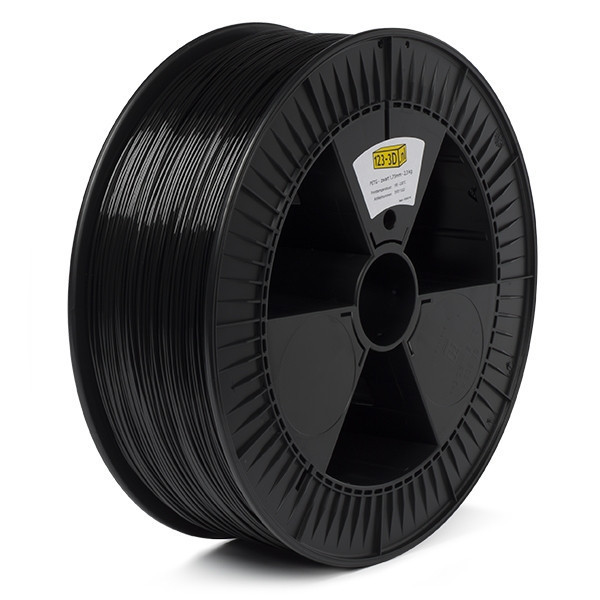 123-3D filament PETG 1,75 mm 2,3 kg - noir DHM00190 - 1