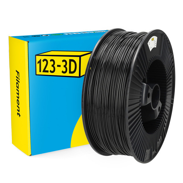 123-3D filament PETG 2,85 mm 2,3 kg - noir DHM00195 - 1