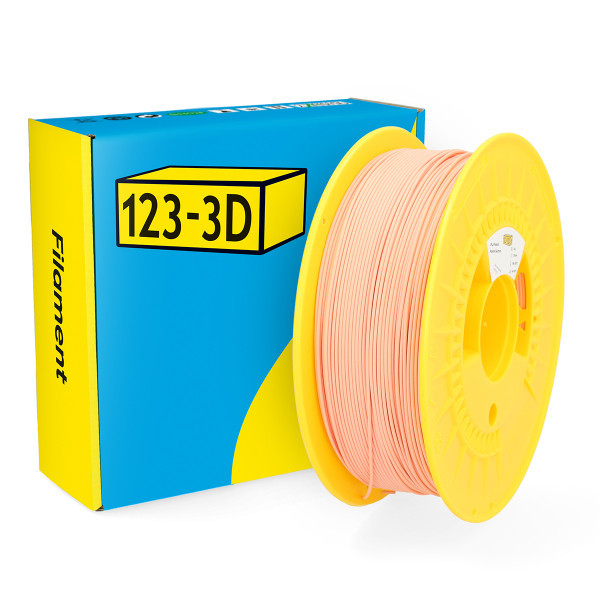 123-3D filament PLA 1,75 mm 1 kg - saumon pastel DHM00054 - 1