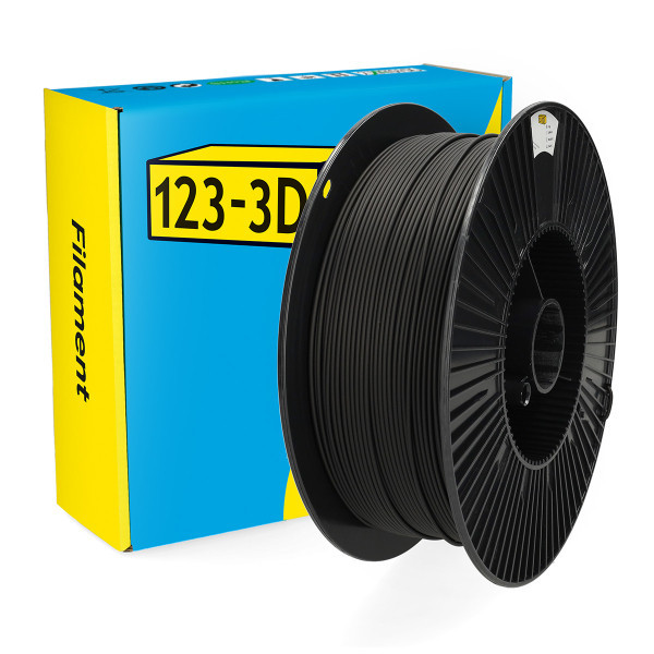123-3D filament PLA 2,85 mm 3 kg - noir DHM00186 - 1