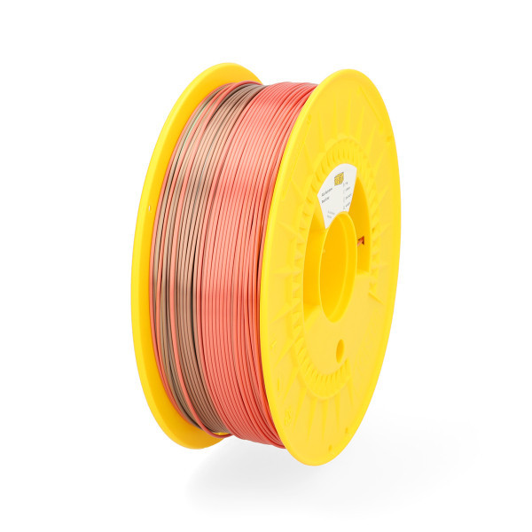 123-3D filament PLA satiné arc-en-ciel 1,75 mm 1 kg - rouge-gris DHM00118 - 2