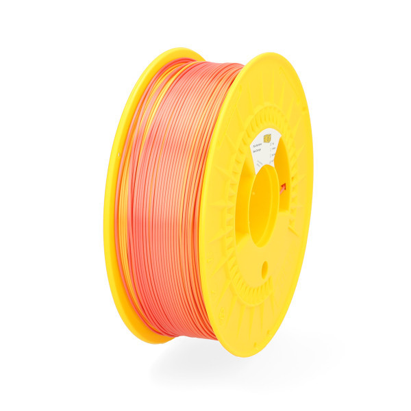 123-3D filament PLA satiné arc-en-ciel 1,75 mm 1 kg - rouge-orange DHM00116 - 2