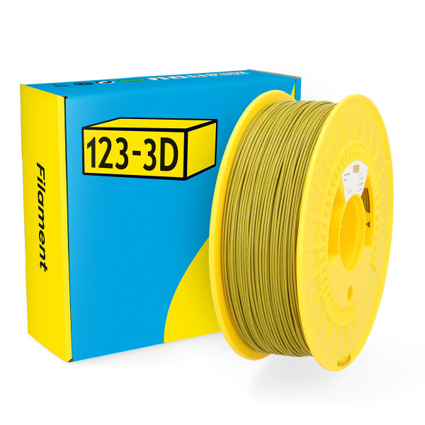 123-3D filament pailleté PLA 1,75 mm 1 kg - or DHM00058 - 1