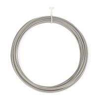 123-3D filament pour stylo 3D (10 mètres) - argent DPE00128