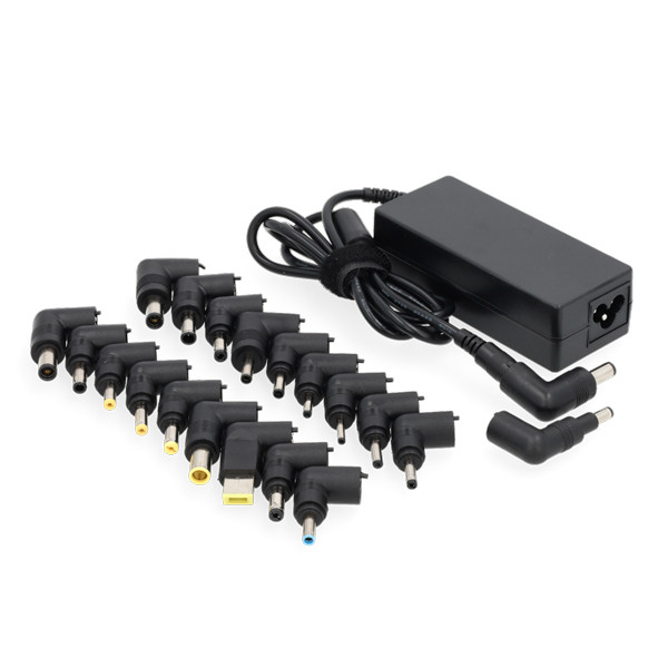 Adaptateur universel 65 W avec 20 connecteurs (20 V, 3,25 A, 65 W, marque 123 accu) ADR00238 - 1