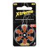 123accu Xtreme Power 312 / PR41 piles pour appareils auditifs 6 pièces (marque 123accu) - marron ADR00355 - 1