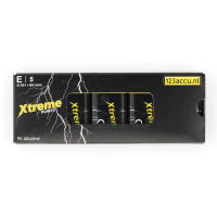 123accu Xtreme Power 6LR61 E-Block pile 5 pièces ADR00047