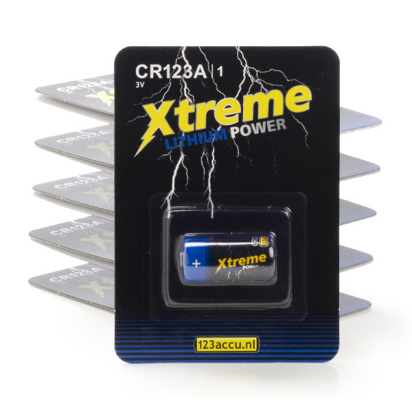 123accu Xtreme Power CR123A pile (10 pièces) ADR00078 - 1