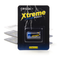 123accu Xtreme Power CR123A pile (5 pièces) ADR00079