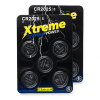 123accu Xtreme Power CR2025 piles bouton (10 pièces) ADR00074 - 1