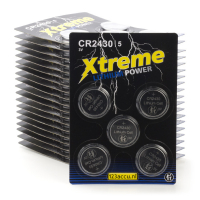 123accu Xtreme Power CR2430 pile bouton (100 pièces) ADR00081