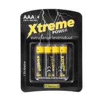 123accu Xtreme Power MN2400 Micro piles AAA 4 pièces