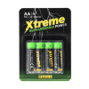 123accu Xtreme Power pile rechargeable AA HR6 (4 pièces)