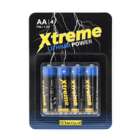 123accu pile AA Xtreme Power FR6 (4 pièces) ADR00063