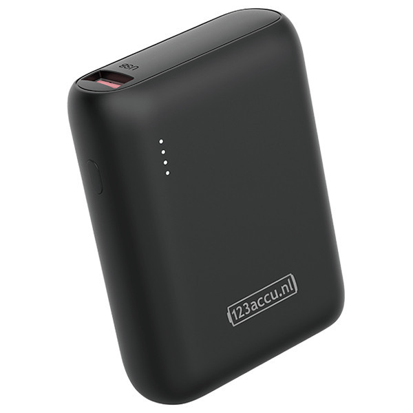 123accu powebank avec charge rapide (20W, 10 000 mAh) - noir ADR00364 - 1
