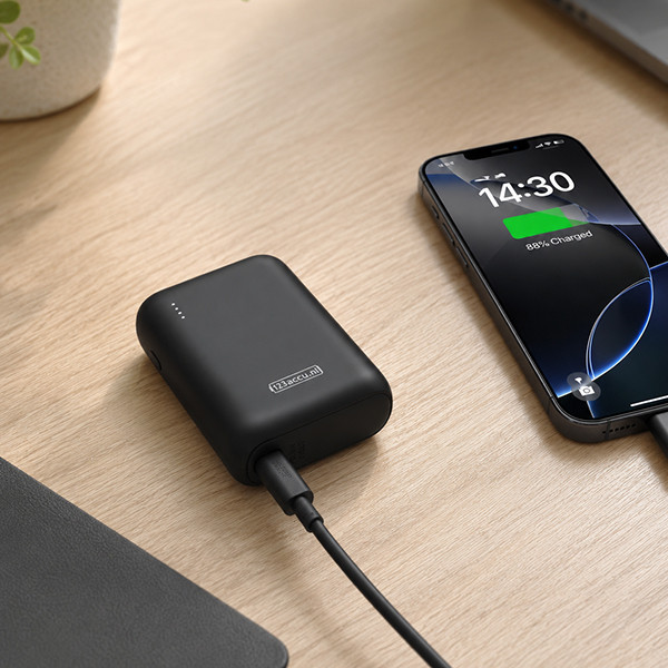 123accu powebank avec charge rapide (20W, 10 000 mAh) - noir ADR00364 - 3