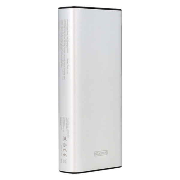 123accu powerbank pour ordinateur portable avec charge rapide (100W, 20 000 mAh) - argent ADR00366 - 5