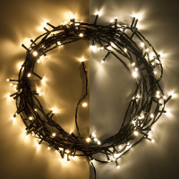 123inkt Éclairage de Noël 12 mètres | blanc extra chaud & blanc chaud | 120 ampoules  LDR07002