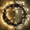 Éclairage de Noël 12 mètres | blanc extra chaud & blanc chaud | 120 ampoules