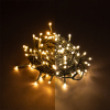 Éclairage de Noël 12 mètres | blanc extra chaud & blanc chaud | 120 ampoules