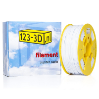 123inkt 123-3D Filament blanc 1,75 mm PETG 1 kg (série Jupiter)  DFE11001