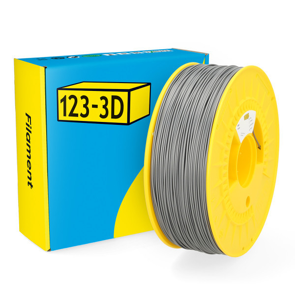123inkt 123-3D filament ABS 1,75 mm 1 kg - gris foncé  DHM00148 - 1