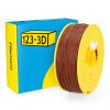 123inkt 123-3D filament ABS 1,75 mm 1 kg (série Jupiter) - marron  DHM00145 - 1
