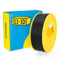 123-3D filament ABS 1,75 mm 1 kg (série Jupiter) - noir