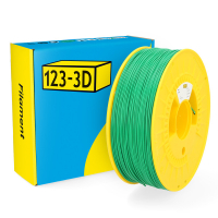 123inkt 123-3D filament ABS 1,75 mm 1 kg (série Jupiter) - vert  DHM00143
