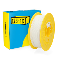 123-3D filament PETG 1,75 mm 1 kg - blanc mat DHM00241