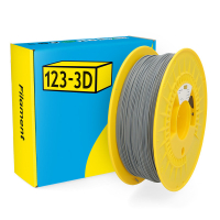 123-3D filament PETG 1,75 mm 1 kg - gris mat