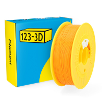 123inkt 123-3D filament PLA 1,75 mm 1 kg (série Jupiter) - orange  DHM00008