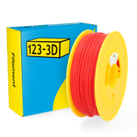 123-3D filament PLA 2,85 mm 1 kg (série Jupiter) - rouge