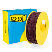 123inkt 123-3D filament PLA 2,85 mm 1 kg (série Jupiter) - violet  DHM00034