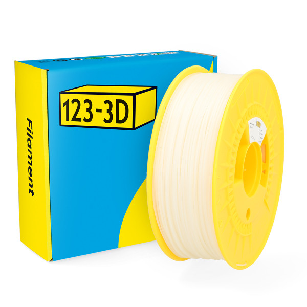 123inkt 123-3D filament PLA Tough 1,75 mm 1 kg (série Jupiter) - neutre  DHM00046 - 1