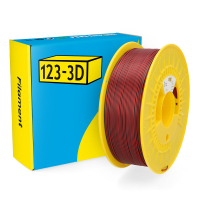 123inkt 123-3D filament PLA caméléon 1,75 mm 1 kg - noir-rouge  DHM00262