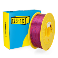123inkt 123-3D filament PLA caméléon 1,75 mm 1 kg - rose-bleu  DHM00255