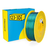 123-3D filament PLA caméléon vert-bleu 1,75 mm 1 kg DHM00256