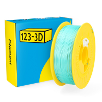 123inkt 123-3D filament PLA satiné arc-en-ciel 1,75 mm 1 kg - vert-bleu  DHM00113
