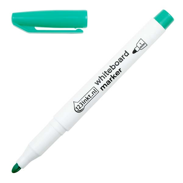 123inkt 123encre marqueur pour tableau blanc (1 mm ogive) - vert 4-361004C 4-366004C 841839C 300887 - 1